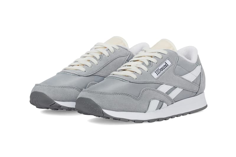 JJJJound Reebok Classic Nylon Grey Sneaker Release