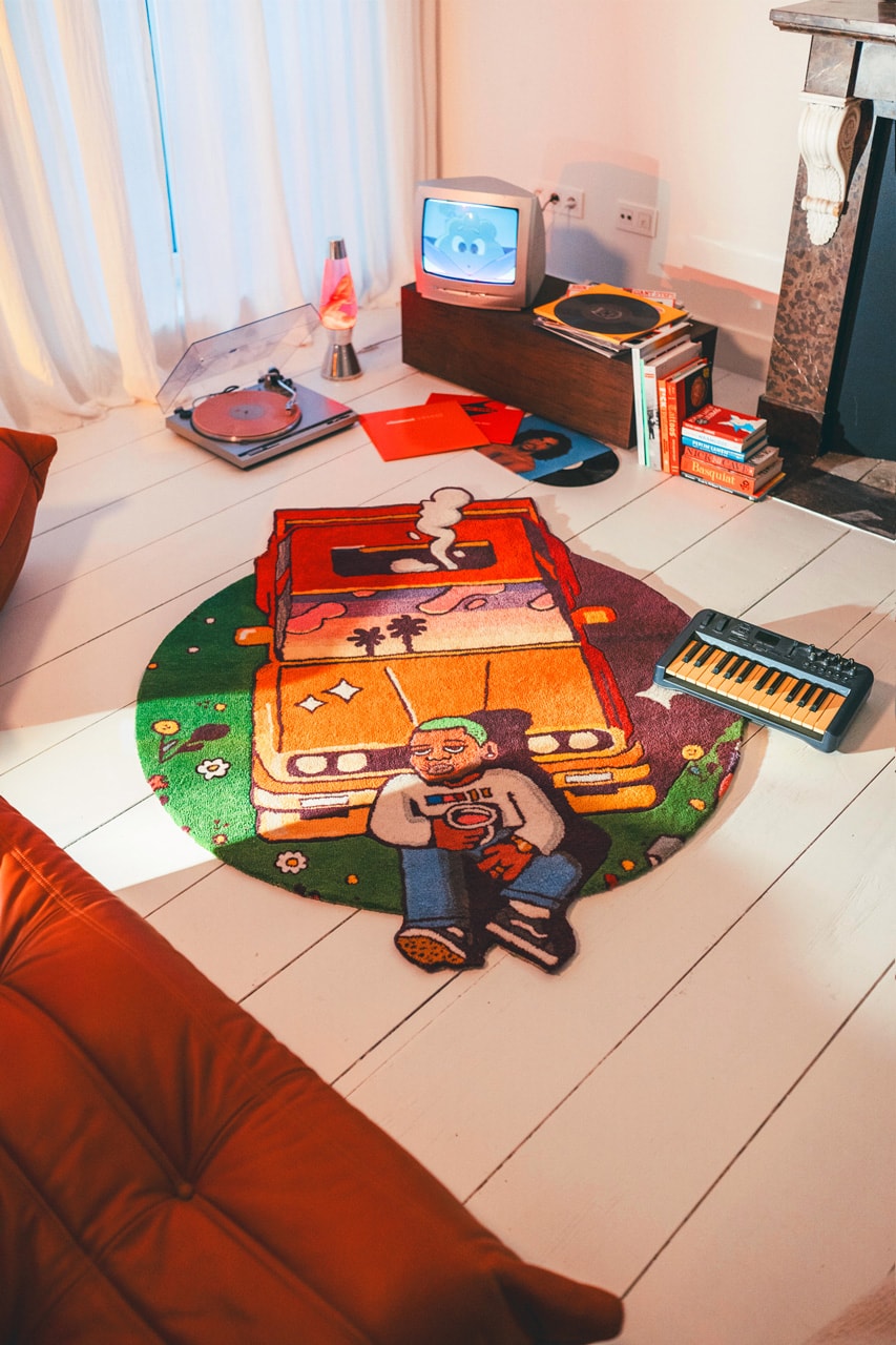 Rhymezlikedimez Pays Tribute to Frank Ocean With "Solo" Rug blonde channel orange robin dimez re release print art design price website 