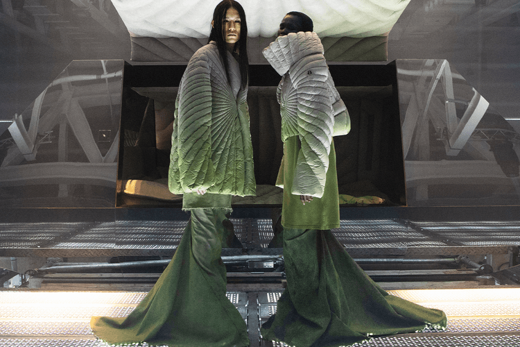 Rick Owens and Moncler's FW23 Collaboration Builds Tranquil Ecosystems