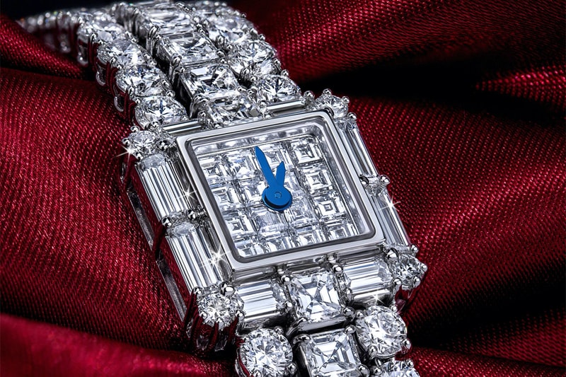 Closer Look at Rihanna's Custom $400,000 USD Jacob & Co. Watch Anklet diamonds icy las vegas f1 grand prix puma asap rocky singer rapper entrance