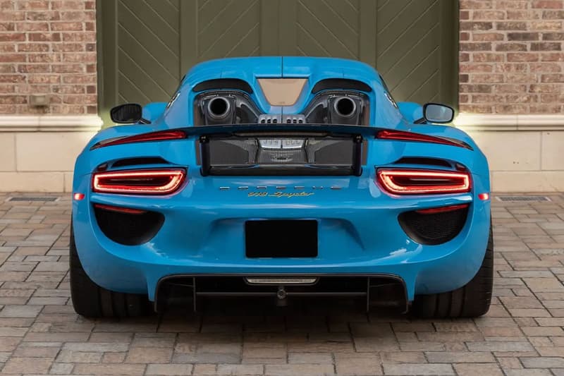 RM Sothebys McLaren P1 Porsche 918 Spyder Auction Info