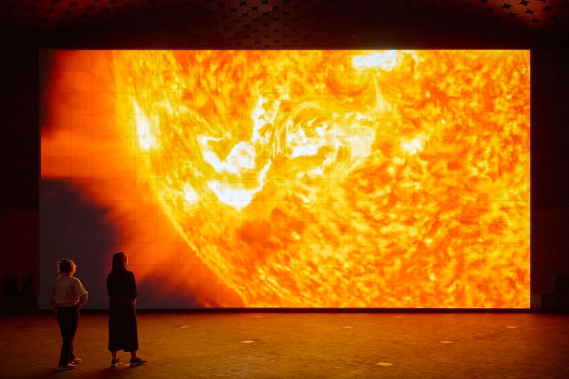 Ryoji Ikeda Takes Over the Cavernous Amos Rex Museum in Finland