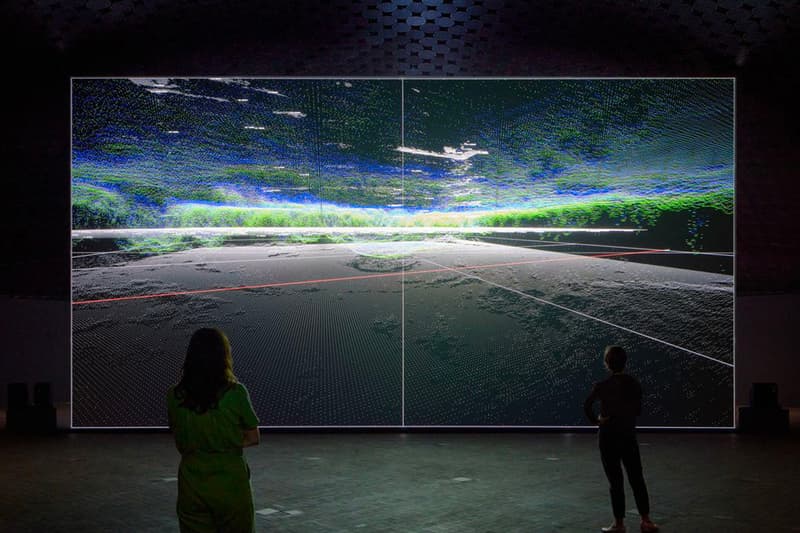 Ryoji Ikeda Amos Rex Art Exhibition Helsinki Finland