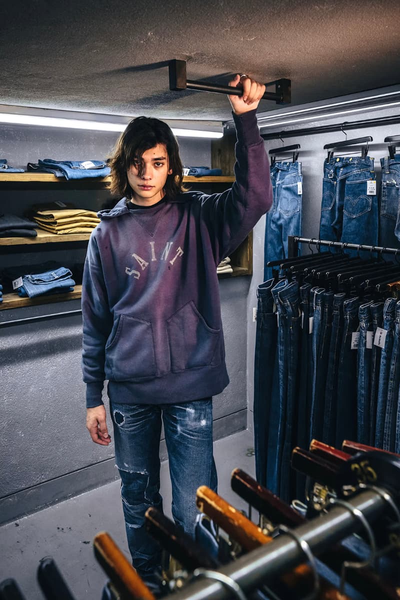 ©SAINT Mxxxxxx and BerBerJin's Yutaka Fujiwara Drop Joint '60s-Inspired Sweatshirts Collection Release Price Info