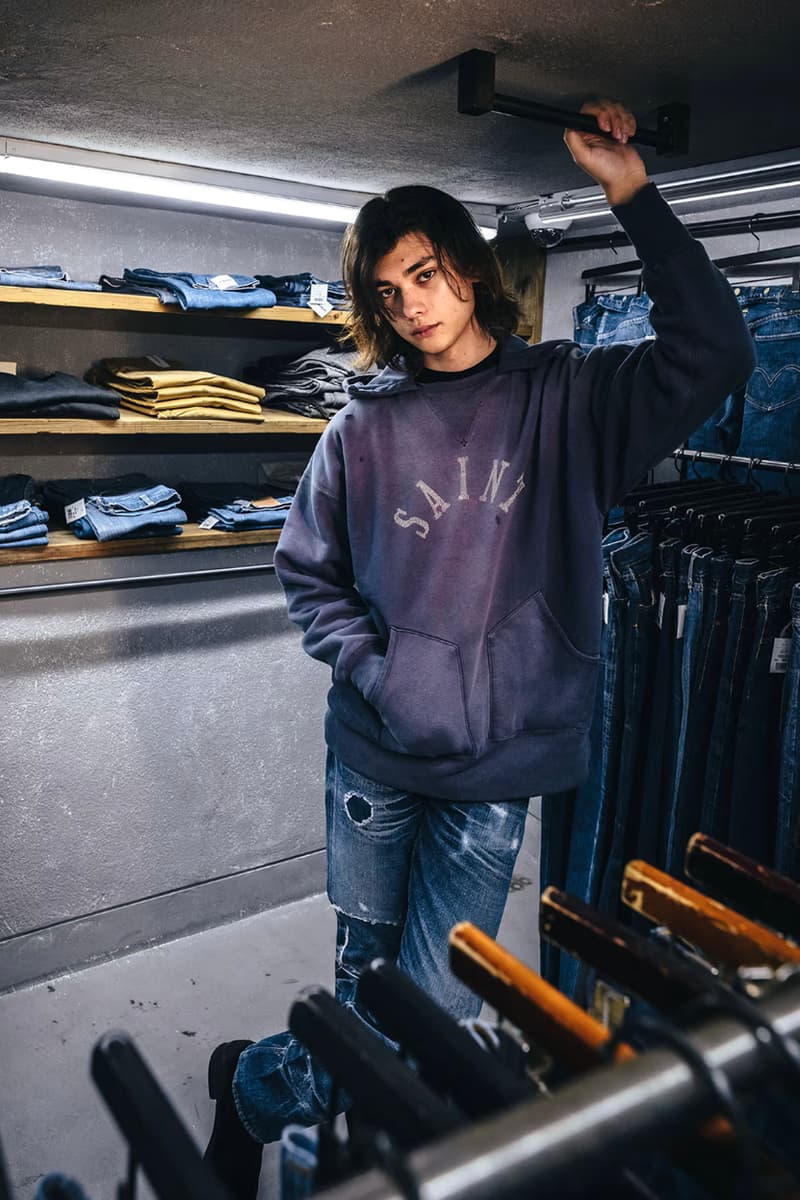 ©SAINT Mxxxxxx and BerBerJin's Yutaka Fujiwara Drop Joint '60s-Inspired Sweatshirts Collection Release Price Info