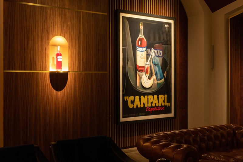 sala gaspare underground campari bar milan duomo city Camparino in Galleria cocktails drinks interior design preview images
