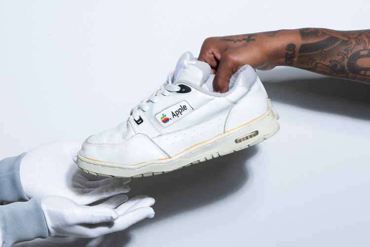 Salehe Bembury Gives Away His Ultra-Rare Apple Sneakers From The '90s