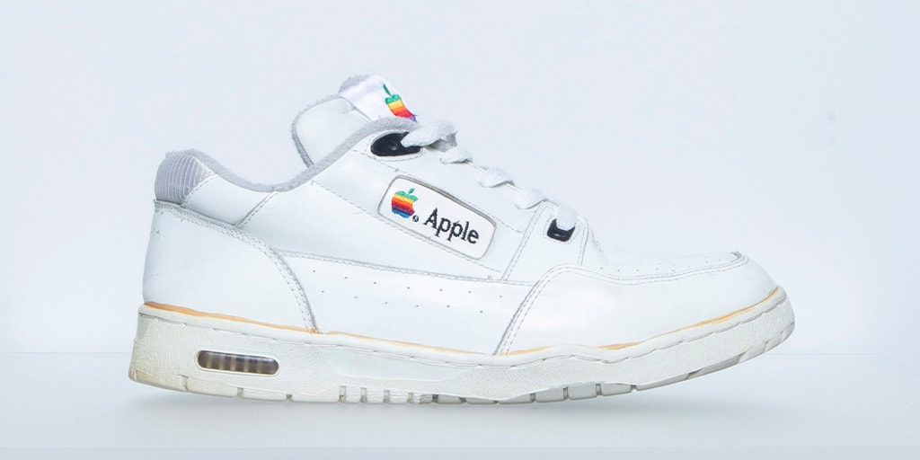 Salehe Bembury Gives Away His Ultra-Rare Apple Sneakers From The '90s