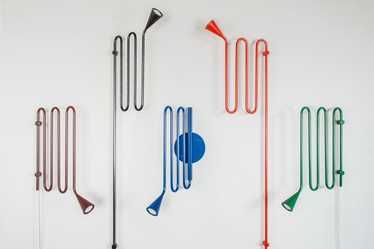 Sara Schoenberger's Squiggly Lamps Want to Jazz Up Your Walls