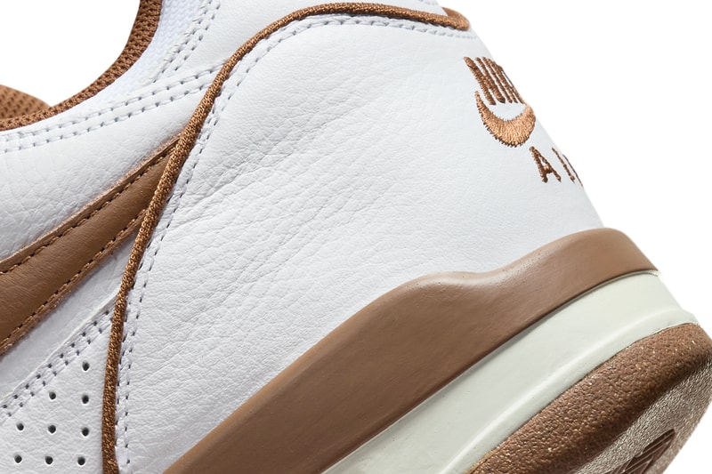 Stüssy Nike Air Flight 89 First Look Release Info FD6475-101 FD6475-001 FD6475-100 Date Buy Price White Habanero Red Black Pecan