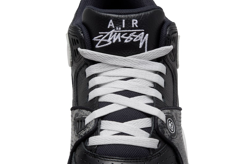 Stüssy Nike Air Flight 89 First Look Release Info FD6475-101 FD6475-001 FD6475-100 Date Buy Price White Habanero Red Black Pecan
