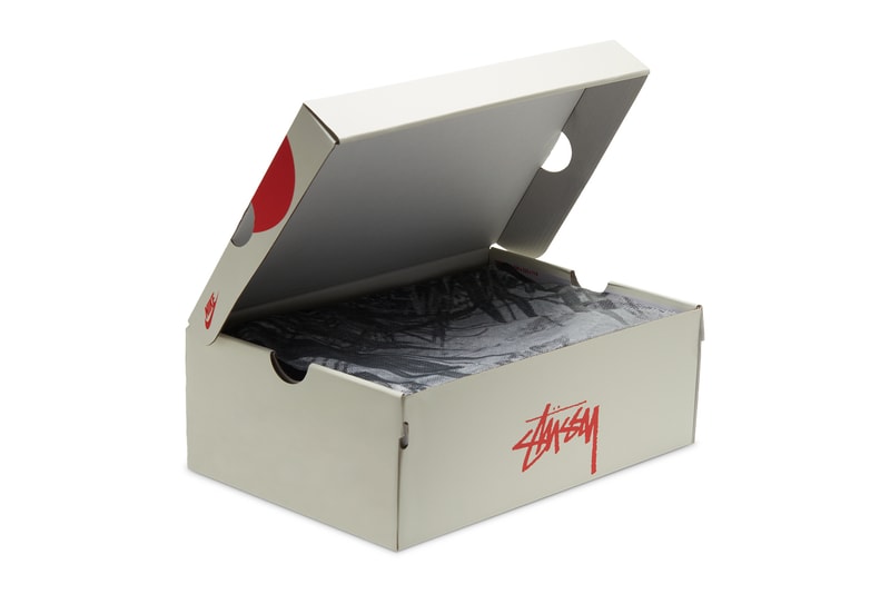 Stüssy Nike Air Flight 89 First Look Release Info FD6475-101 FD6475-001 FD6475-100 Date Buy Price White Habanero Red Black Pecan