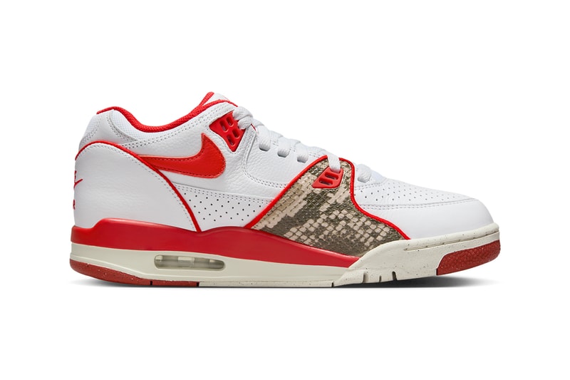 Stüssy Nike Air Flight 89 First Look Release Info FD6475-101 FD6475-001 FD6475-100 Date Buy Price White Habanero Red Black Pecan