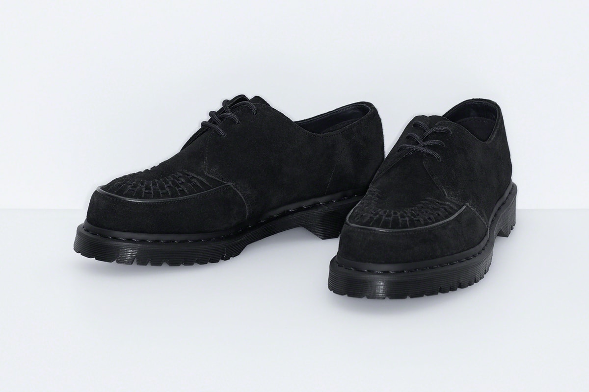 Ramsey Supreme Suede Creepers in Black