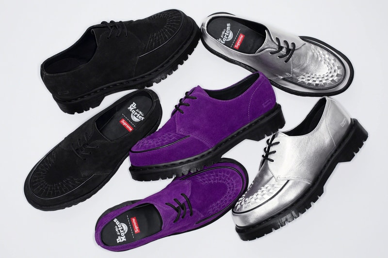 Supreme Dr. Martens Ramsey Creeper Fall 2023 Collaboration Release Info Date Buy Price 