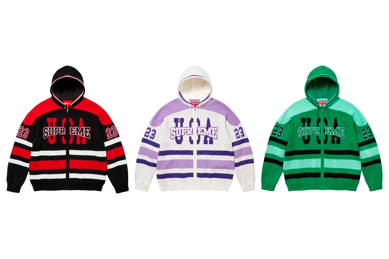 Supreme Fall Winter 2023 Week 13 Release List Drop Palace Stone Island IZZY DU N.E.R.D. PLEASURES A$AP Rocky PUMA Formula 1 Goldwin HIDDEN.NY Sundae School