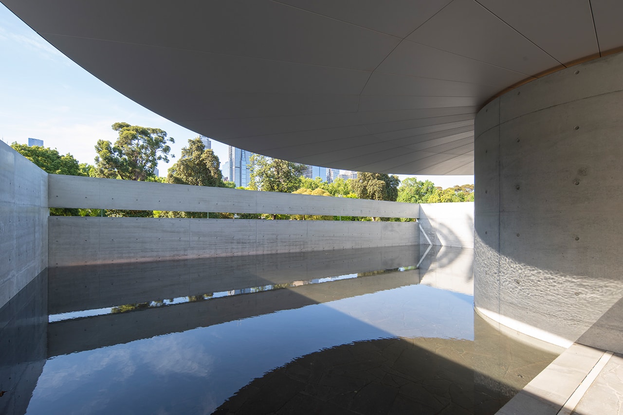 Tadao Ando Mpavilion 10 Opening  Queen Victoria Gardens Melbourne 