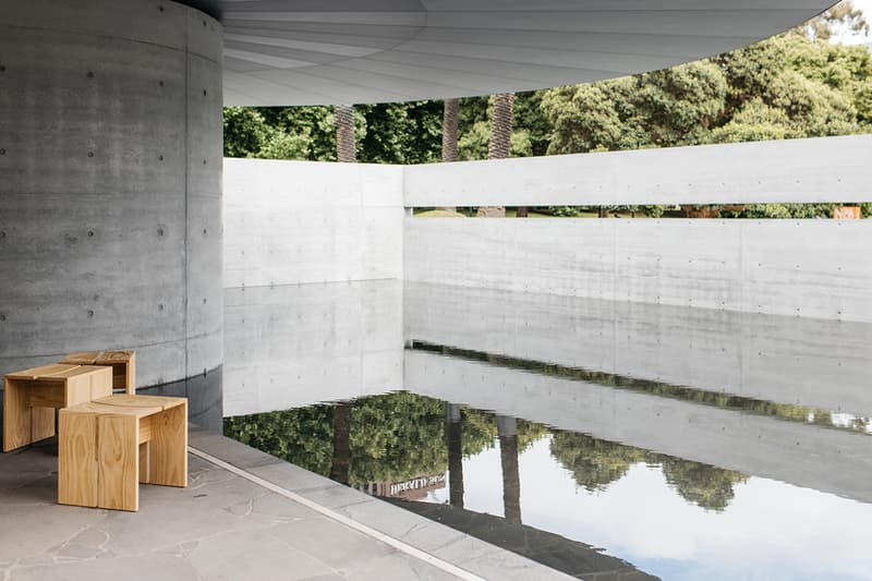 Tadao Ando Mpavilion 10 Opening  Queen Victoria Gardens Melbourne 