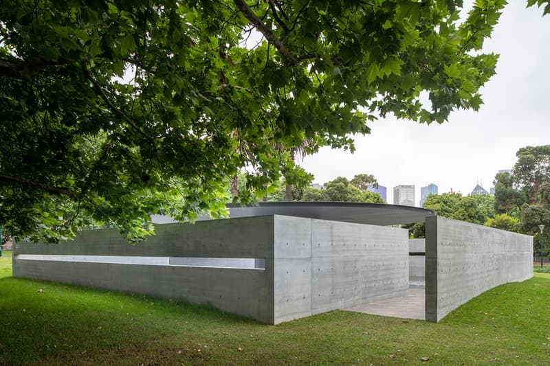 Tadao Ando Mpavilion 10 Opening  Queen Victoria Gardens Melbourne 