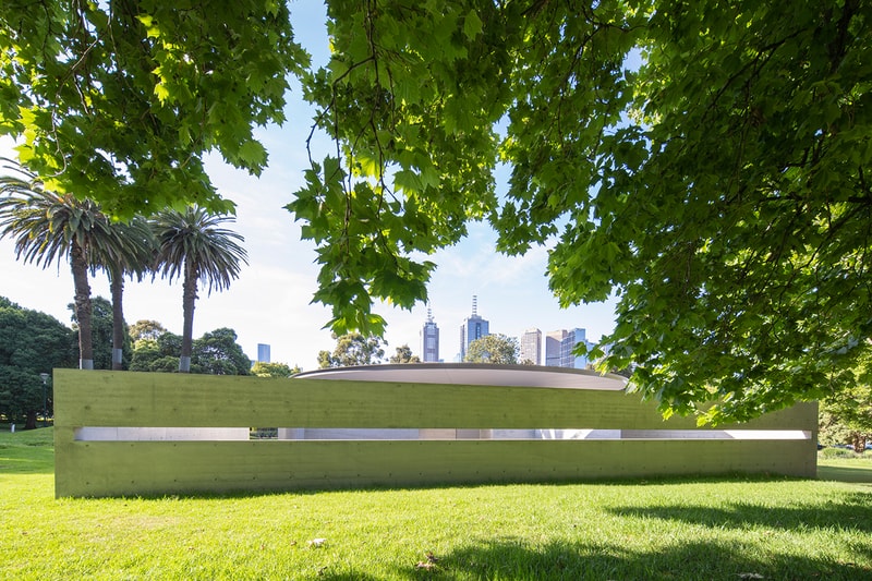 Tadao Ando Mpavilion 10 Opening  Queen Victoria Gardens Melbourne 