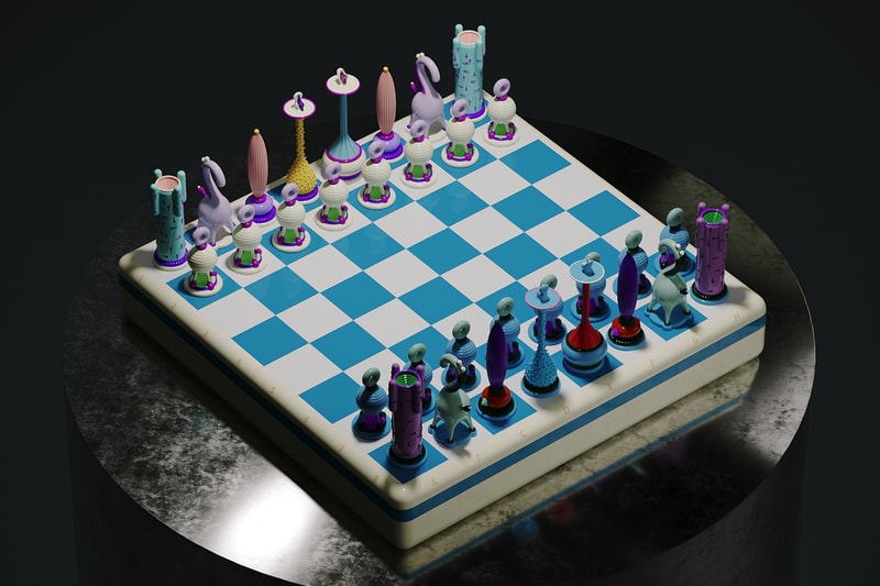 Create a 3d model of A chess piece called The Charge