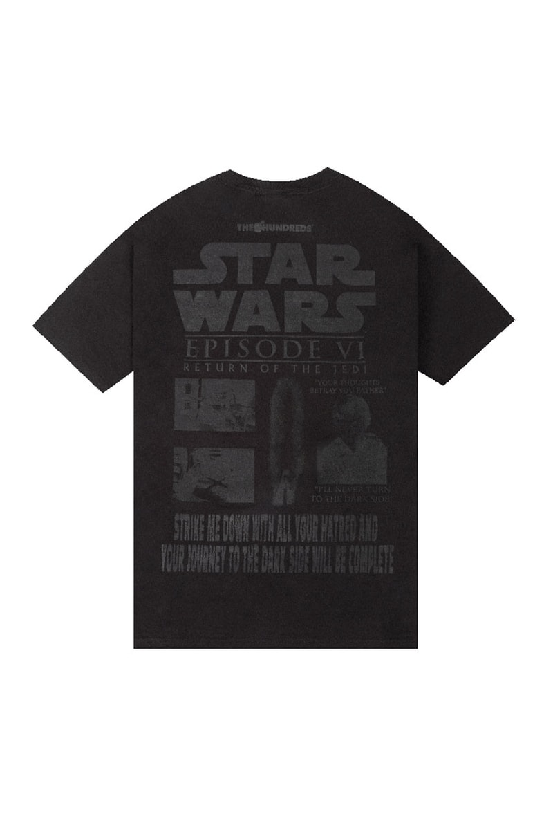 The Hundreds x Star Wars Return of the Jedi Collection Info