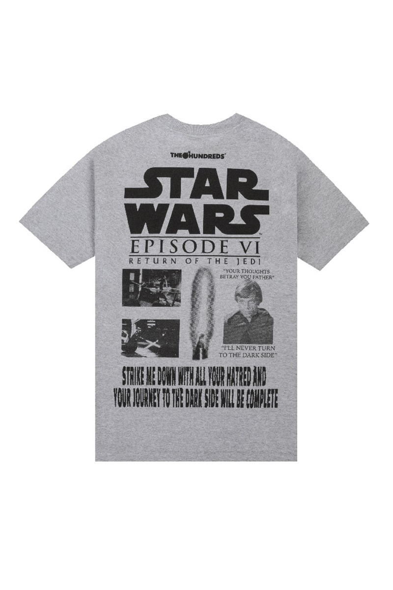 The Hundreds x Star Wars Return of the Jedi Collection Info