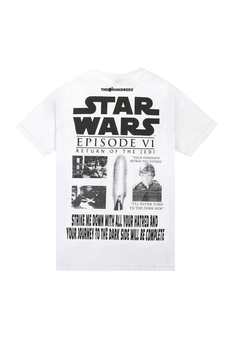 The Hundreds x Star Wars Return of the Jedi Collection Info