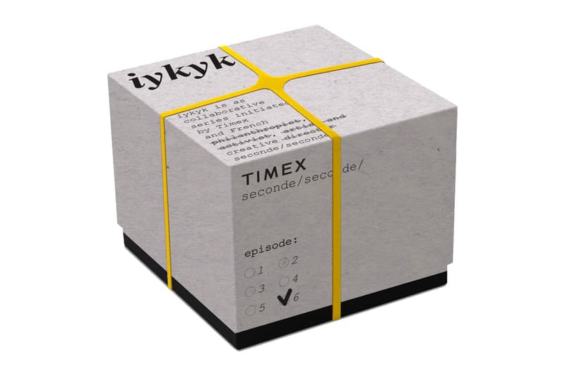 Timex x seconde seconde Collaboration Episode 5 6 Release Info