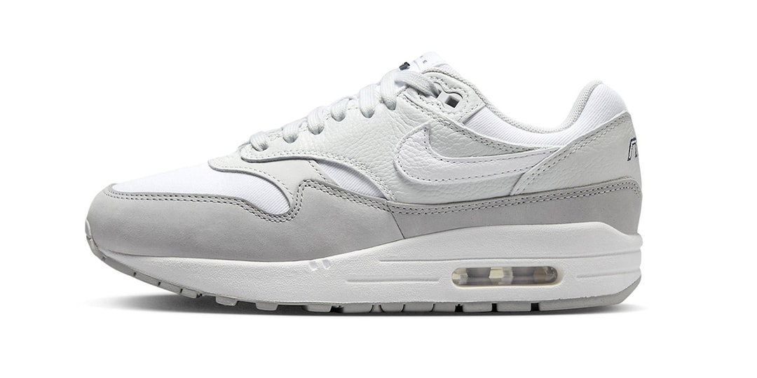 Nike Incorporates Minimal Branding on The Air Max 1 '87 "Light Smoke Grey"