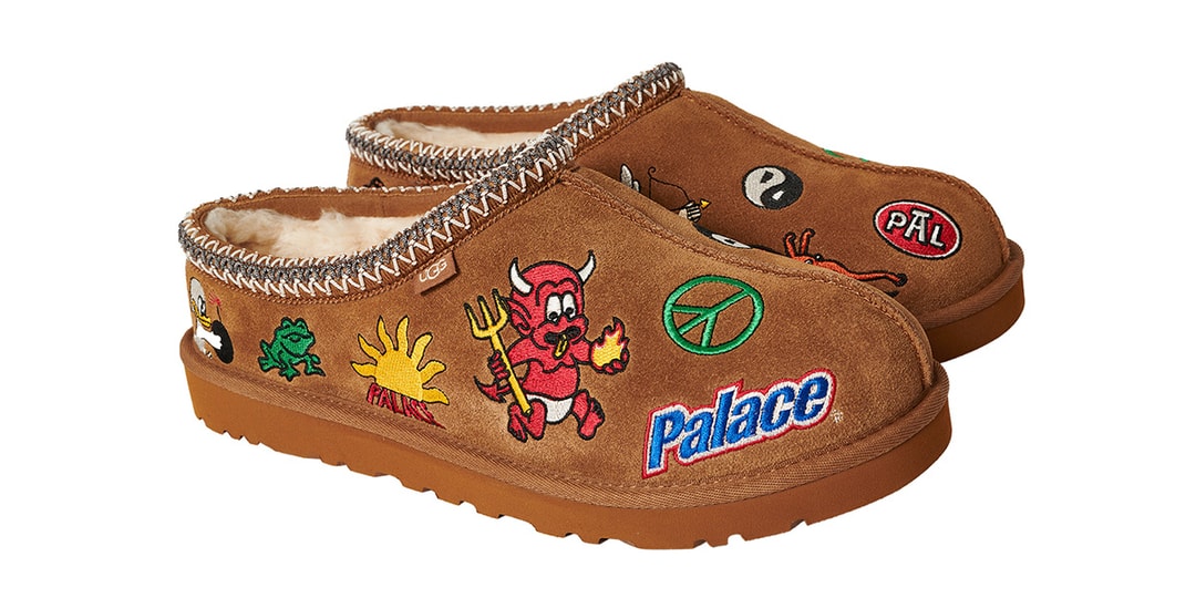 UGG and Palace Join Forces for Patched-Out Tasman Slipper Collaboration