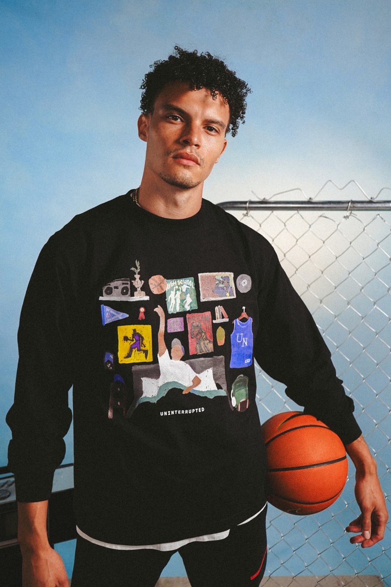 UNINTERRUPTED's FW23 Delivery is an Ode to 50 Years of Hip-Hop lebron james maverick carter rap hiphop capsule collection nba