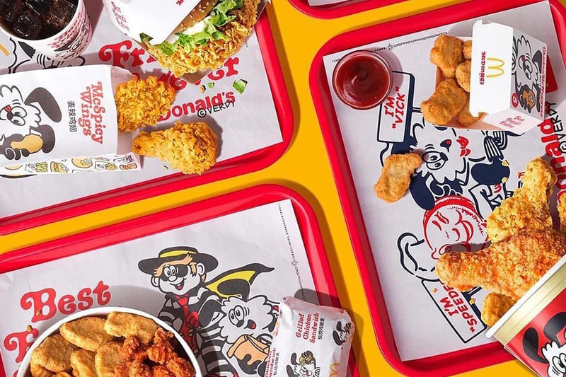 New Images of Upcoming VERDY x McDonald's Apparel Collab Surfaces varsity jacket soccer football jersey golden arches meal best friends forever girls dont cry