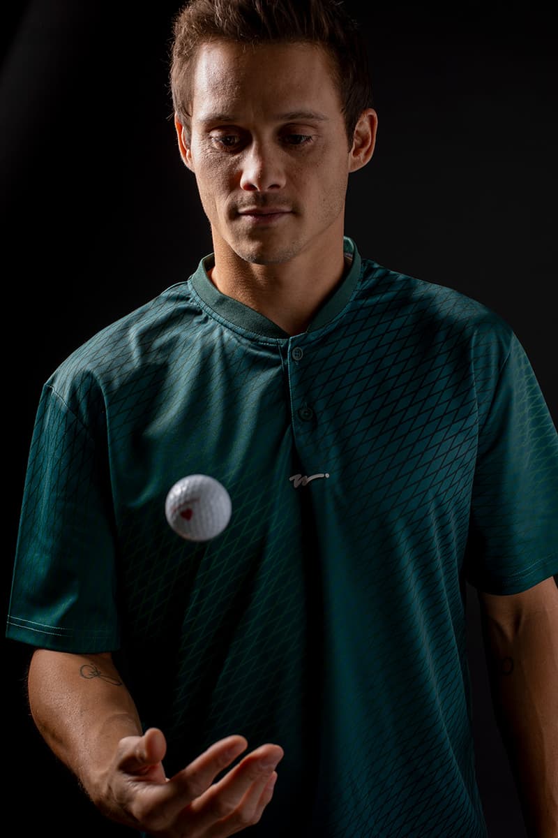 walker golf things par tec collection performance lookbook apparel polo shorts green grey australia jack fardell