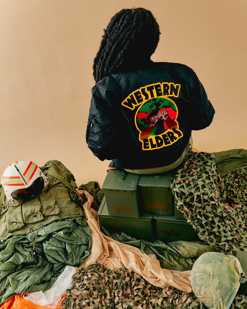 Western Elders and Alpha Industries Join Forces for "African Diaspora Defense Group" Collection