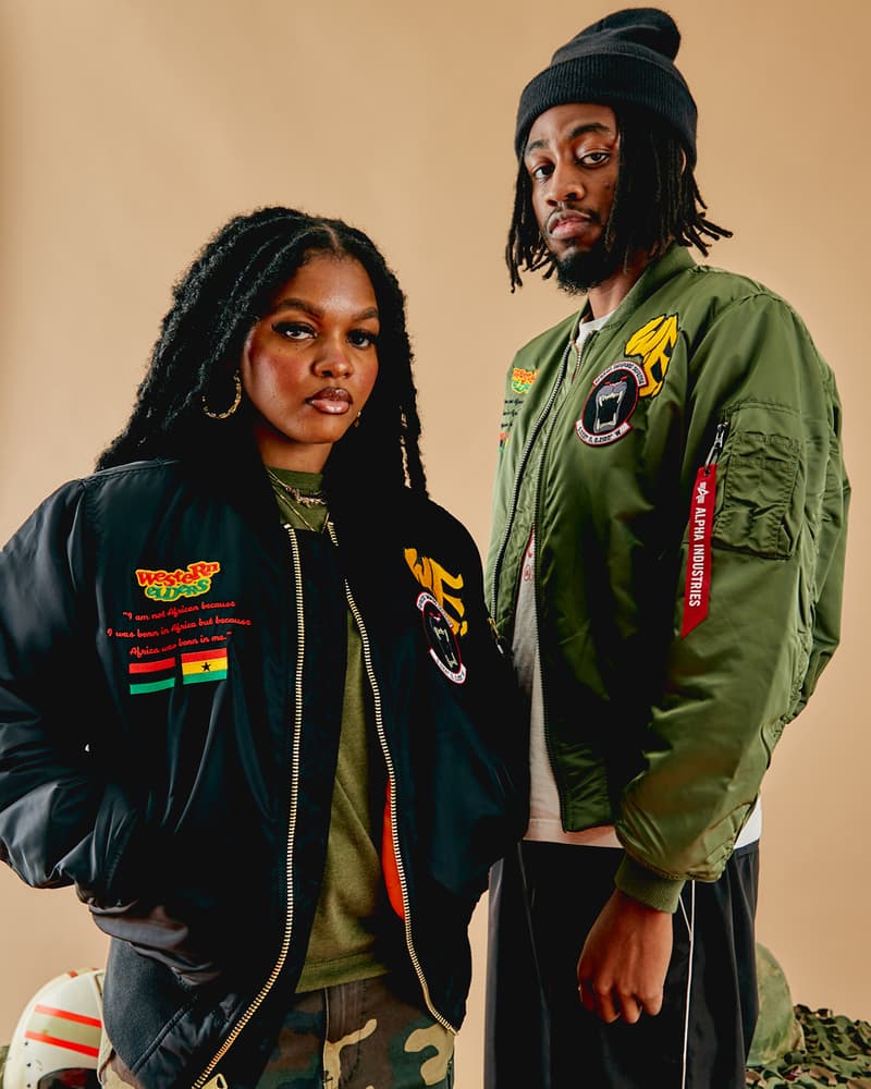 Western Elders and Alpha Industries Join Forces for "African Diaspora Defense Group" Collection