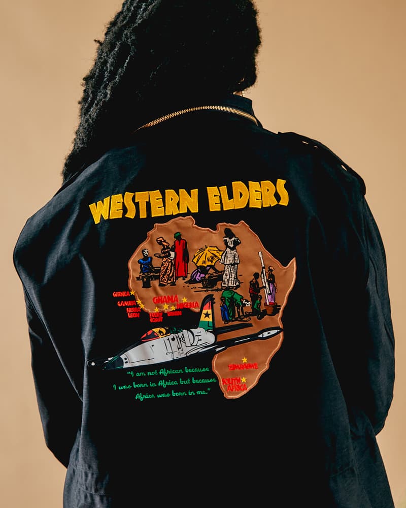 Western Elders and Alpha Industries Join Forces for "African Diaspora Defense Group" Collection