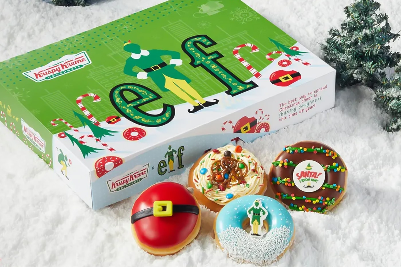 will ferrell elf 20th anniversary Krispy Kreme Doughnut Collection Info