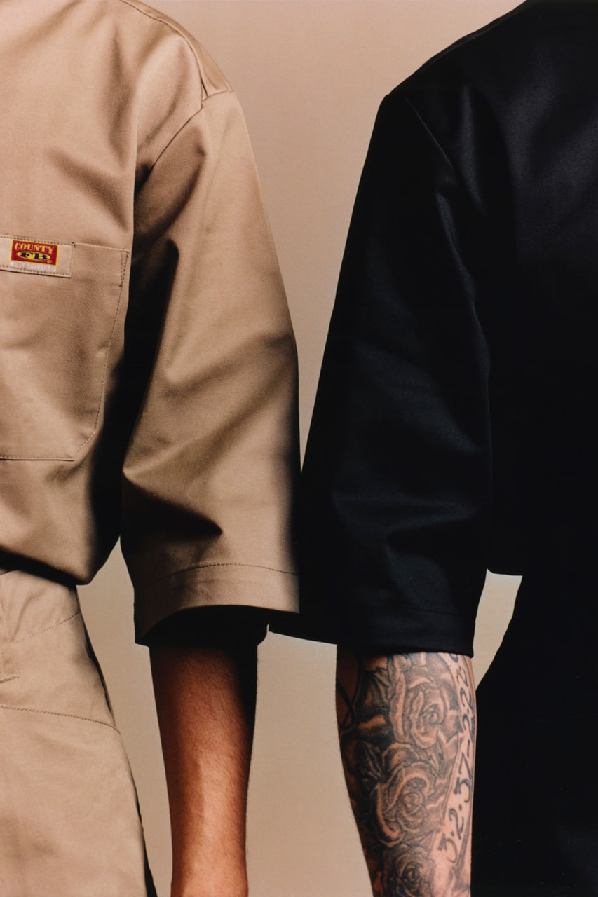 Willy Chavarria Taps California Label FB County for Structured Workwear Collab Images Release Price Info