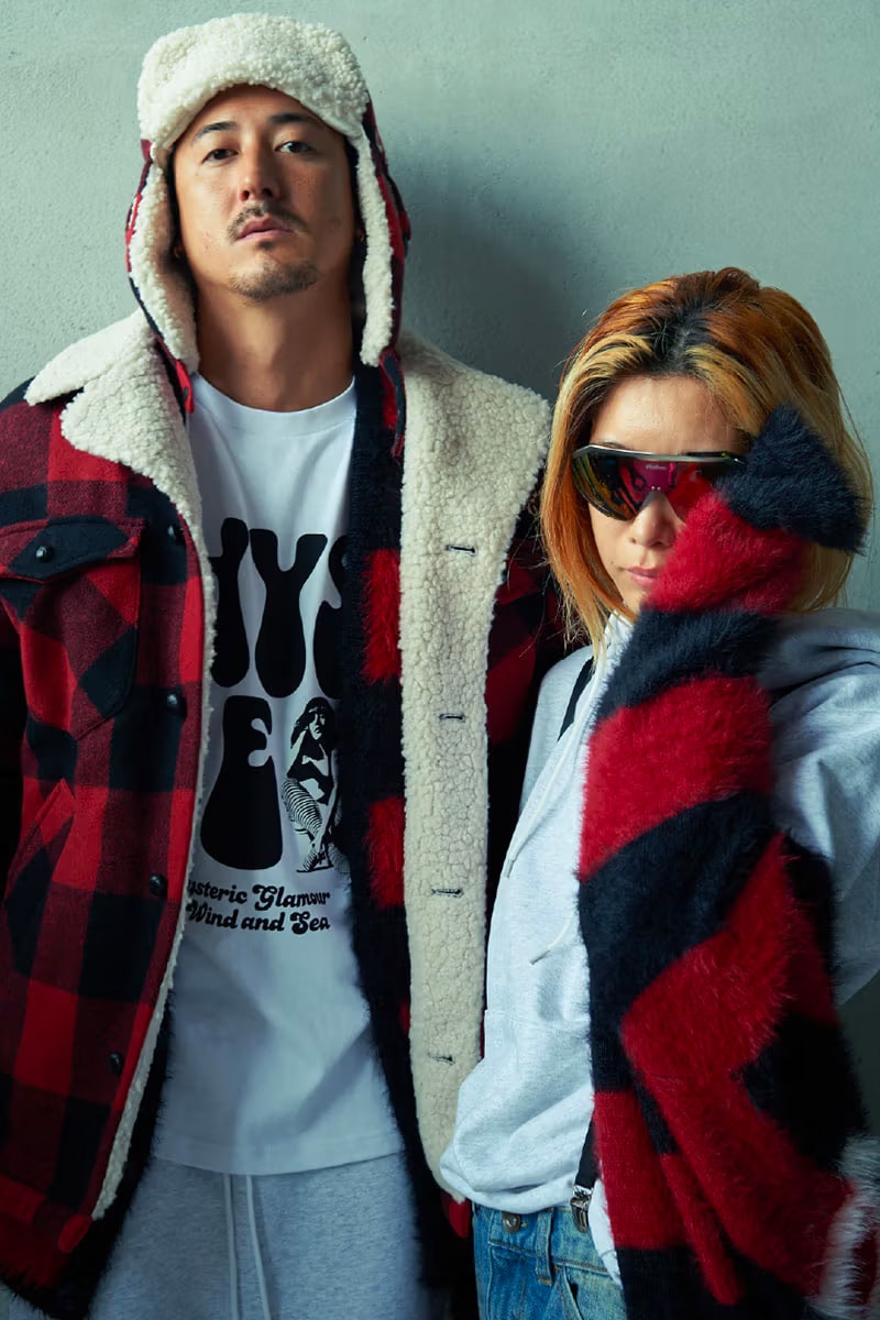 Информация о пятой капсульной коллаборации WIND AND SEA x HYSTERIC GLAMOUR