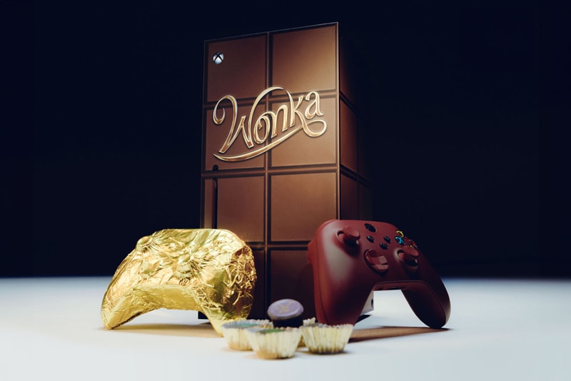 Wonka chocolate Xbox, edible controller sweepstakes