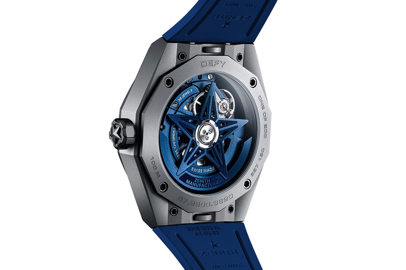 Zenith Time+Tide Defy Skyline Skeleton Night Surfer El Primero Collaboration Release Info Dubai Watch Week 2023