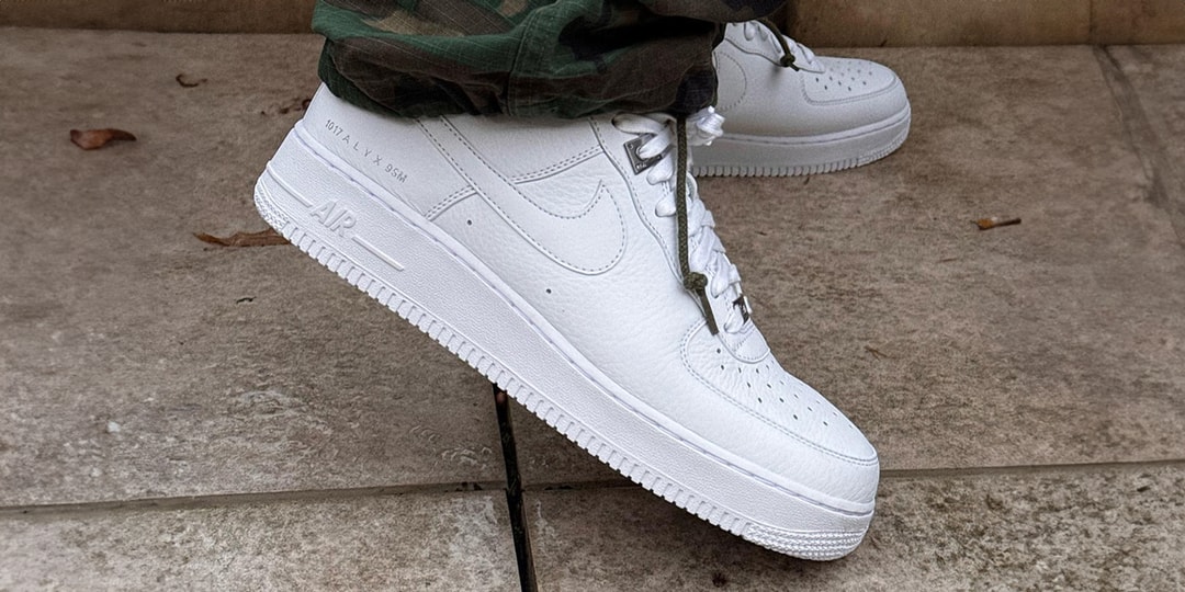 1017 ALYX 9SM’s Nike Air Force 1 Low Harmonizes the Past with the Present