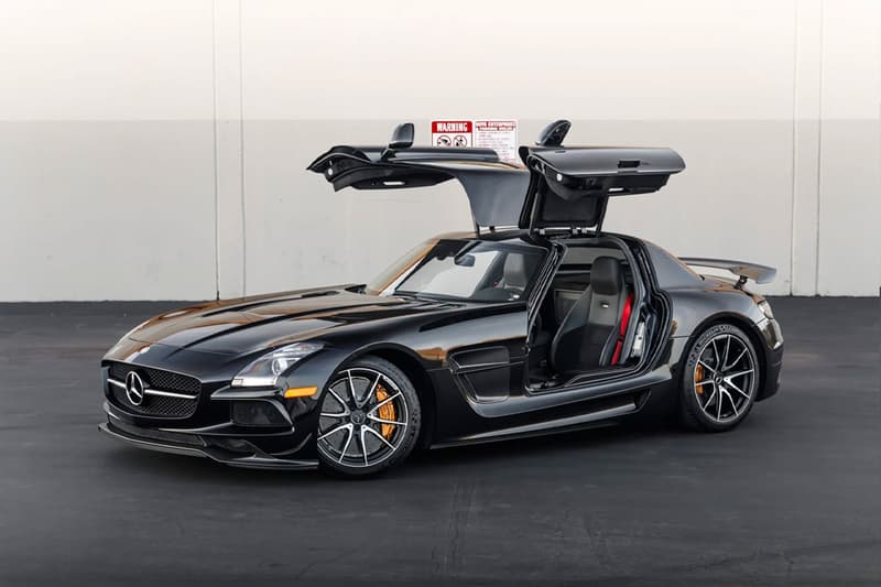 2014 Mercedes Benz SLS AMG Black Series Auction | Hypebeast