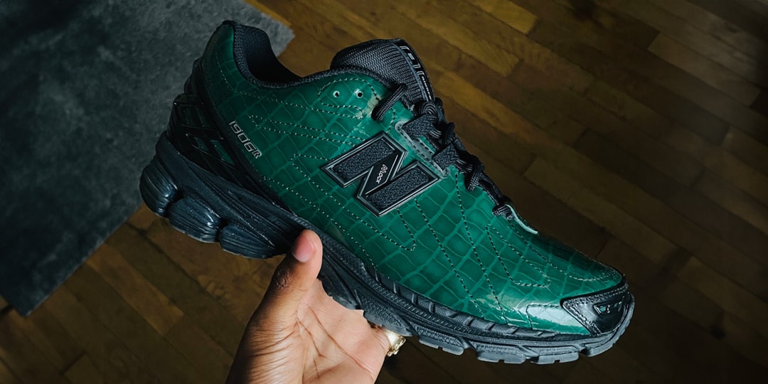99GINGER and New Balance Team Up for Croc-Coated 1906R Collaboration