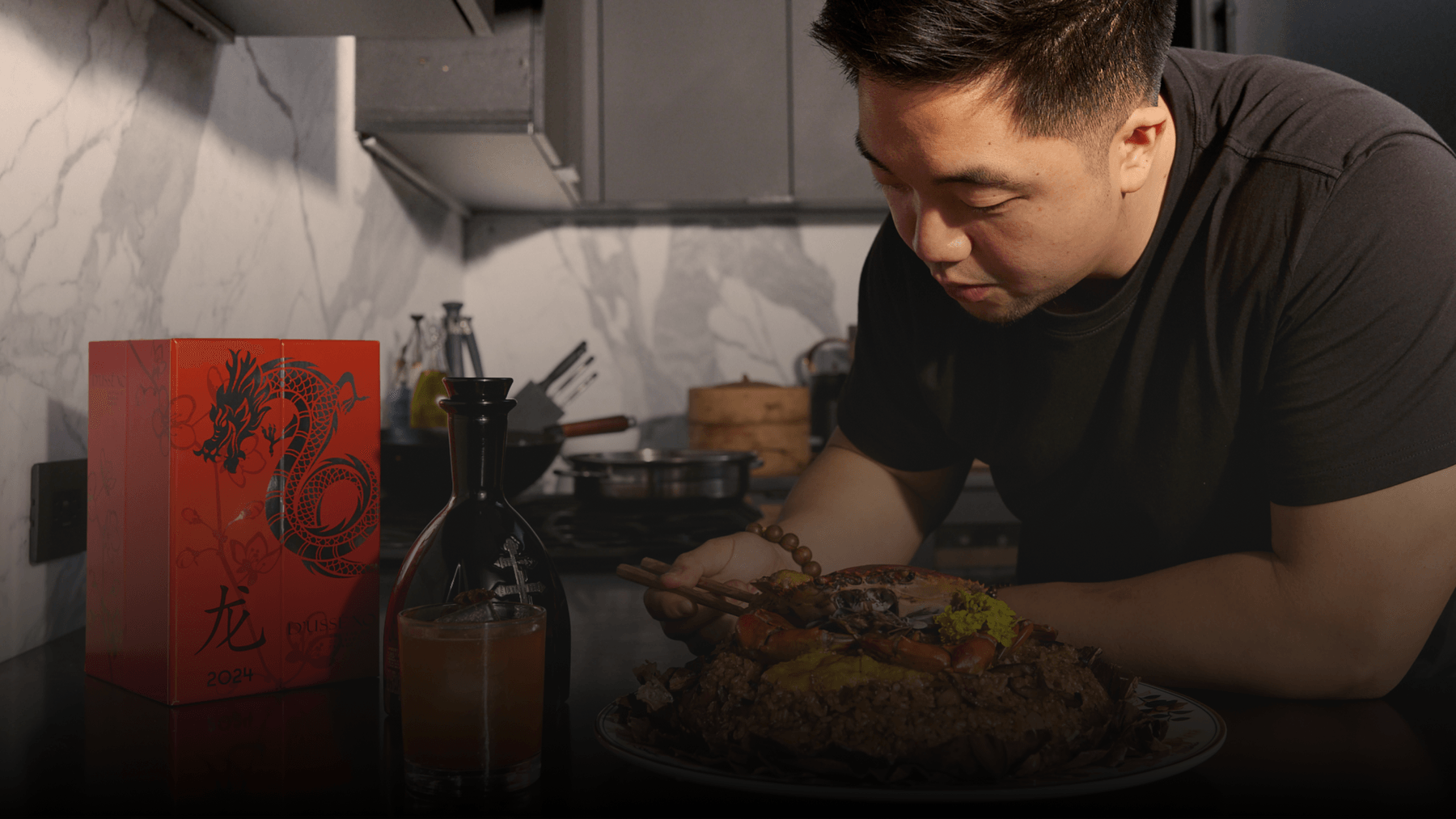 Eric Sze Invites D’USSÉ Cognac Over to Show Off His Lunar New Year Hosting Essentials