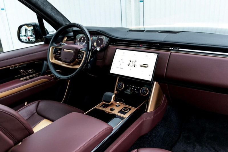 MANHART’s RV 650 Dips the Range Rover in Gold Automotive