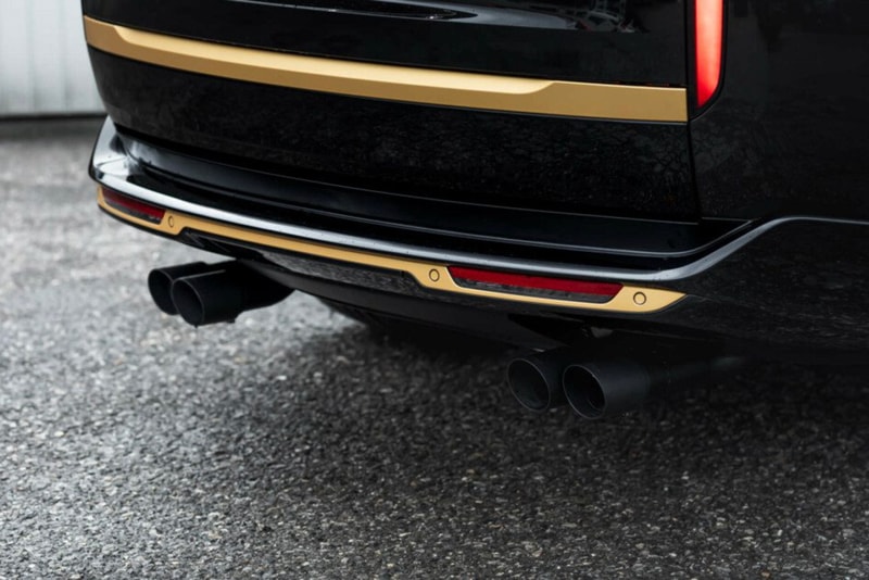 MANHART’s RV 650 Dips the Range Rover in Gold Automotive