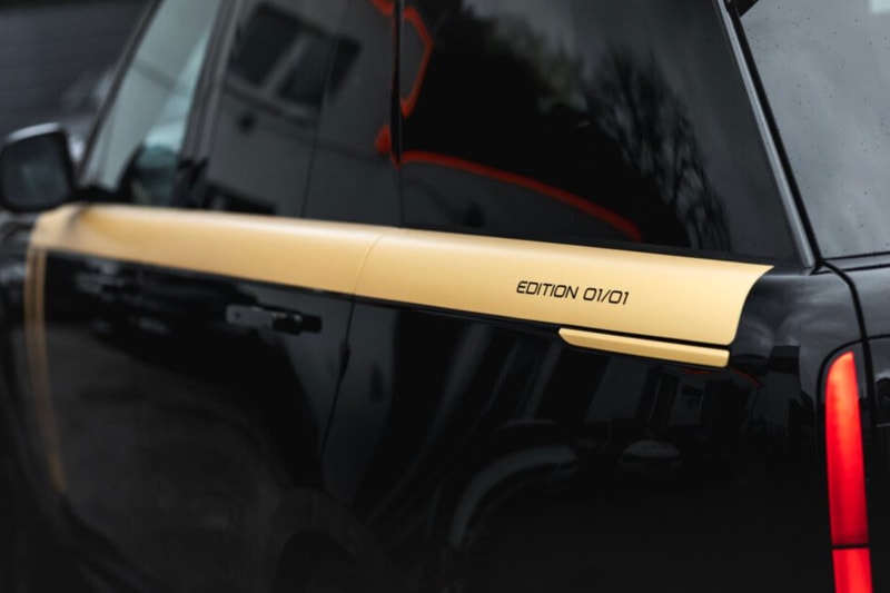 MANHART’s RV 650 Dips the Range Rover in Gold Automotive