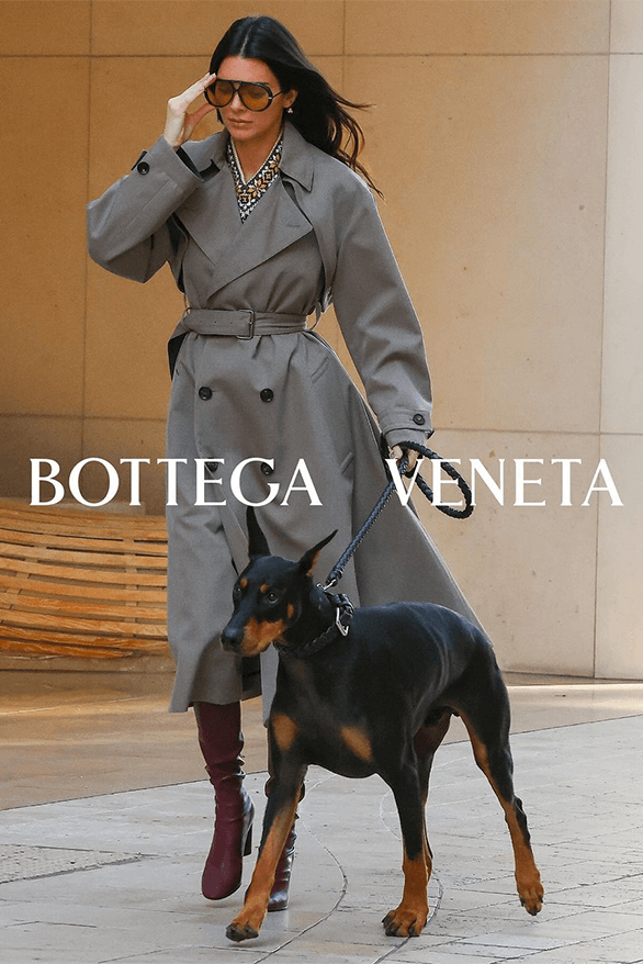 A$AP Rocky Kendall Jenner Bottega Veneta PreSpring 2024 Campaign paparazzi rapper musician